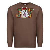 Chestnut white shepherd christmas joy Premium Sweatshirt - RanaPortraitStore