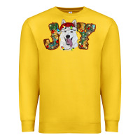 Lemon white shepherd christmas joy Premium Sweatshirt - RanaPortraitStore