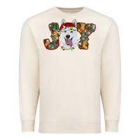Sandshell white shepherd christmas joy Premium Sweatshirt - RanaPortraitStore