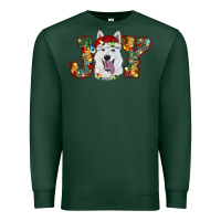 Sports Green white shepherd christmas joy Premium Sweatshirt - RanaPortraitStore