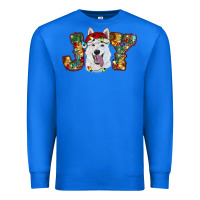 True Royal white shepherd christmas joy Premium Sweatshirt - RanaPortraitStore