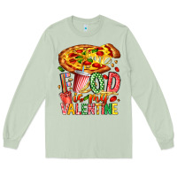 Matcha Food Is My Valentine Long Sleeve Tee - CowhideDigitalArt
