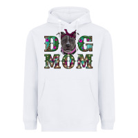 White Christmas dog mom pitbull Heavyweight Hoodie - RanaPortraitStore