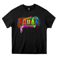 Black Equal rights Heavy Core Tee - CowGirlArtShop