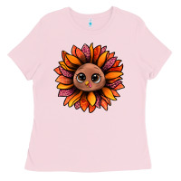 Bubblegum Pink turkey sunflower bbs Ladies Tee - BundleAndBundleShop