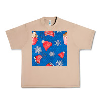 Burro winter  snowflakes hot cocoa ice skating shoes Urban Heavy Tee - FaDigitalArtStudio