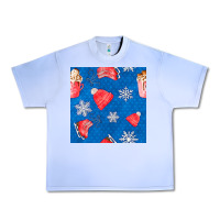 Winter  Snowflakes Hot Cocoa Ice Skating Shoes Urban Heavy Tee | Teevron