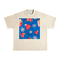 Sandshell winter  snowflakes hot cocoa ice skating shoes Urban Heavy Tee - FaDigitalArtStudio