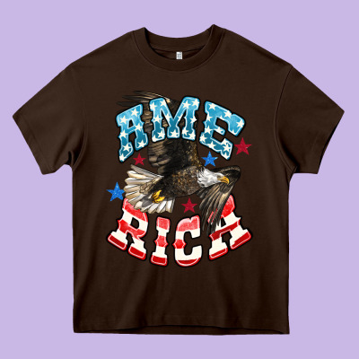 American Eagle Heavy Core Tee Designed By Howdyjamesfarm