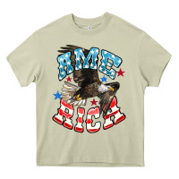 Mossy American Eagle Heavy Core Tee - HowdyJamesFarm