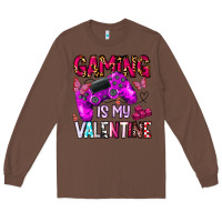 Chestnut gaming is my valentine Long Sleeve Tee - CowhideDigitalArt