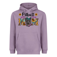 Lavender western pitbull mom Heavyweight Hoodie - RanaPortraitStore