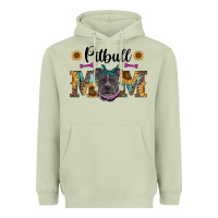 Matcha western pitbull mom Heavyweight Hoodie - RanaPortraitStore