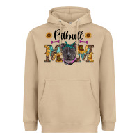 Mushroom western pitbull mom Heavyweight Hoodie - RanaPortraitStore