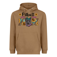 Western Pitbull Mom Heavyweight Hoodie | Teevron