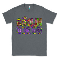 Charcoal Heather cajun to the core Classic Tee - OliviaCreatesArt