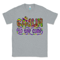 Heather Grey cajun to the core Classic Tee - OliviaCreatesArt