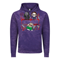 Cloud Purple halloween Vintage Hoodie - CowhideDigitalArt
