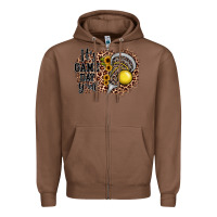 Chestnut it's game day y'all lacrosse Zipper Hoodie - JahusDesignShop