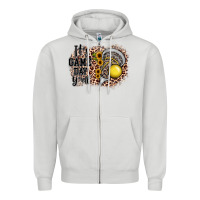 Dove Grey it's game day y'all lacrosse Zipper Hoodie - JahusDesignShop