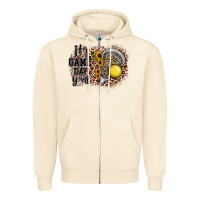Sandshell it's game day y'all lacrosse Zipper Hoodie - JahusDesignShop