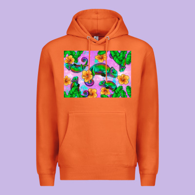 Chameleon Premium Hoodie Designed By Artiststas