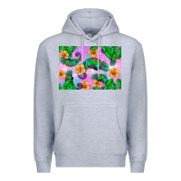 Heather Grey Chameleon Premium Hoodie - Artiststas