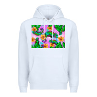 White Chameleon Premium Hoodie - Artiststas