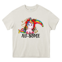 Cream Au-some Heavy Core Tee - CowGirlArtShop