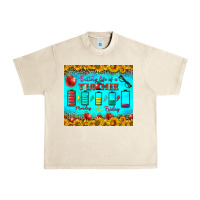 Sandshell Battery Life Of A Teacher Tumbler Urban Heavy Tee - BundleAndBundleShop