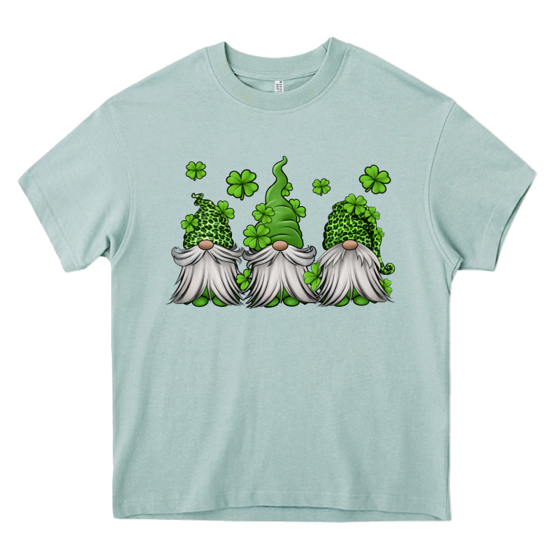 St Patricks Gnomes Heavy Core Tee by Jasminsmagicworld | Teevron