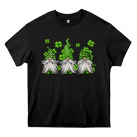 Black st patricks gnomes Heavy Core Tee - Jasminsmagicworld