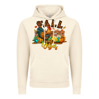 Vintage Artic Fall Vibes Vintage Hoodie - CowhideDigitalArt
