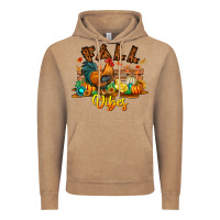 Vintage Coffee Fall Vibes Vintage Hoodie - CowhideDigitalArt