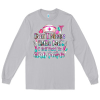 Moon Dust Don't Mess With Me I Get Paid To Stab People Long Sleeve Tee - CowhideDigitalArt