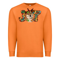 Carrot shiba inu christmas joy Premium Sweatshirt - RanaPortraitStore