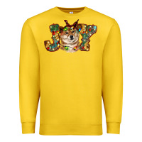Lemon shiba inu christmas joy Premium Sweatshirt - RanaPortraitStore