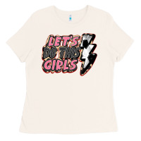 Bone let's do this girls soccer Ladies Tee - FaDigitalArtStudio