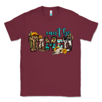 Burgundy can't be tamed bull skull Classic Tee - OliviaCreatesArt
