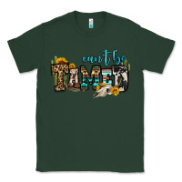 Sports Green can't be tamed bull skull Classic Tee - OliviaCreatesArt