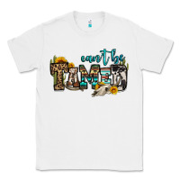 White can't be tamed bull skull Classic Tee - OliviaCreatesArt