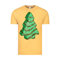 Vintage Mustard green christmas cake Vintage Tee - FaDigitalArtStudio
