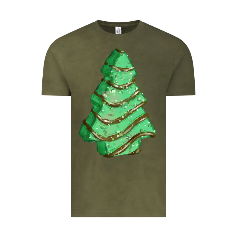 Green Christmas Cake Vintage Tee by FaDigitalArtStudio | Teevron