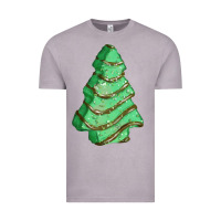 Vintage Zinc green christmas cake Vintage Tee - FaDigitalArtStudio
