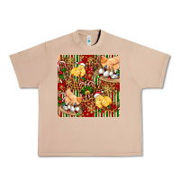 Burro christmas chicken Urban Heavy Tee - FaDigitalArtStudio