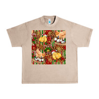 French Oak christmas chicken Urban Heavy Tee - FaDigitalArtStudio