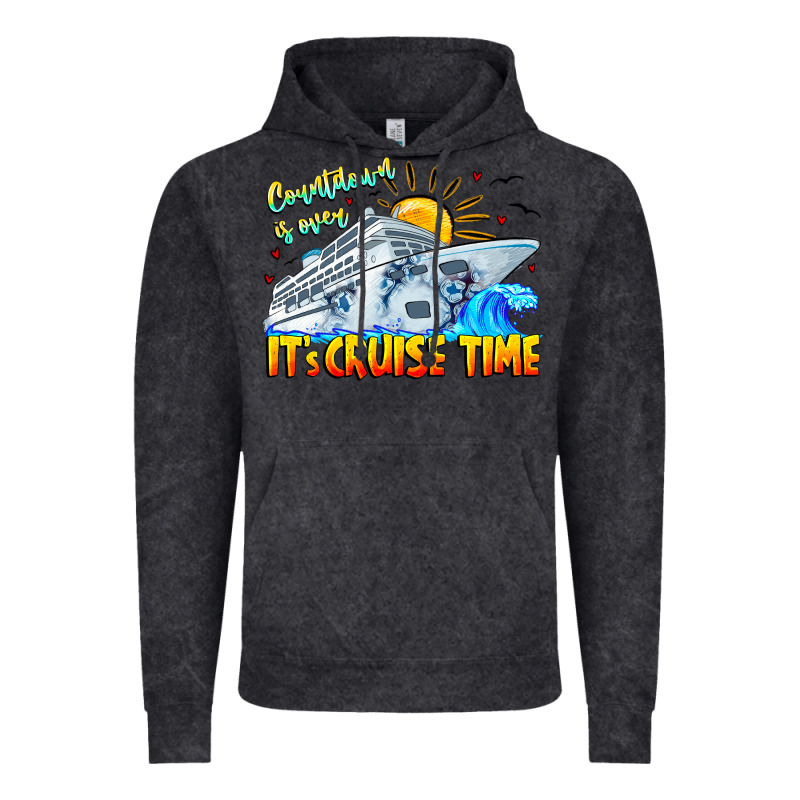Countdown Is Over It's Cruise Time Vintage Hoodie by CowhideDigitalArt | Teevron