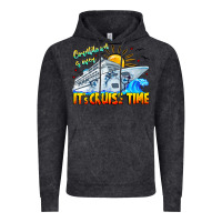 Vintage Black Countdown Is Over It's Cruise Time Vintage Hoodie - CowhideDigitalArt