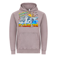 Vintage Zinc Countdown Is Over It's Cruise Time Vintage Hoodie - CowhideDigitalArt