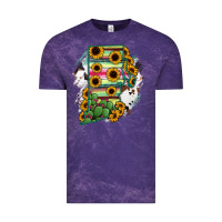 Cloud Purple Rhode island State aMp Vintage Tee - RanaPortraitStore